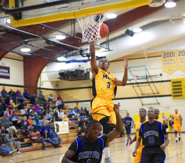 Mott sophomore Malik Albert leads the Bears into their opening night clash with no. 10 -ranked Grand Rapids.