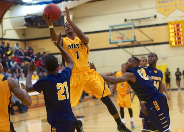 Mott Sophomore forward Myles Busby (Niles, MI) won the MCCAA Eastern Conference Defensive Player of the Year Award.